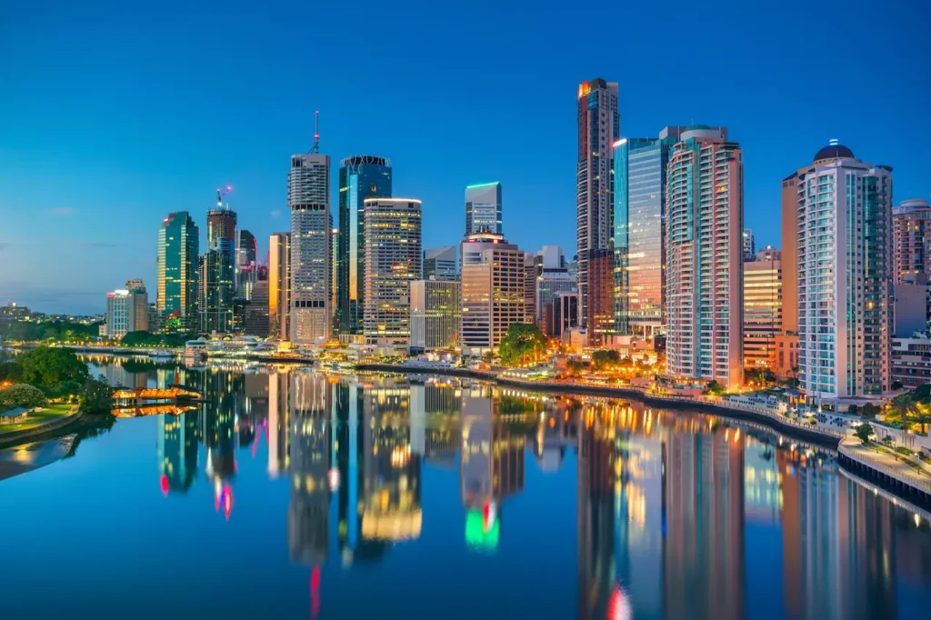 Cityscape image of Brisbane Skyline