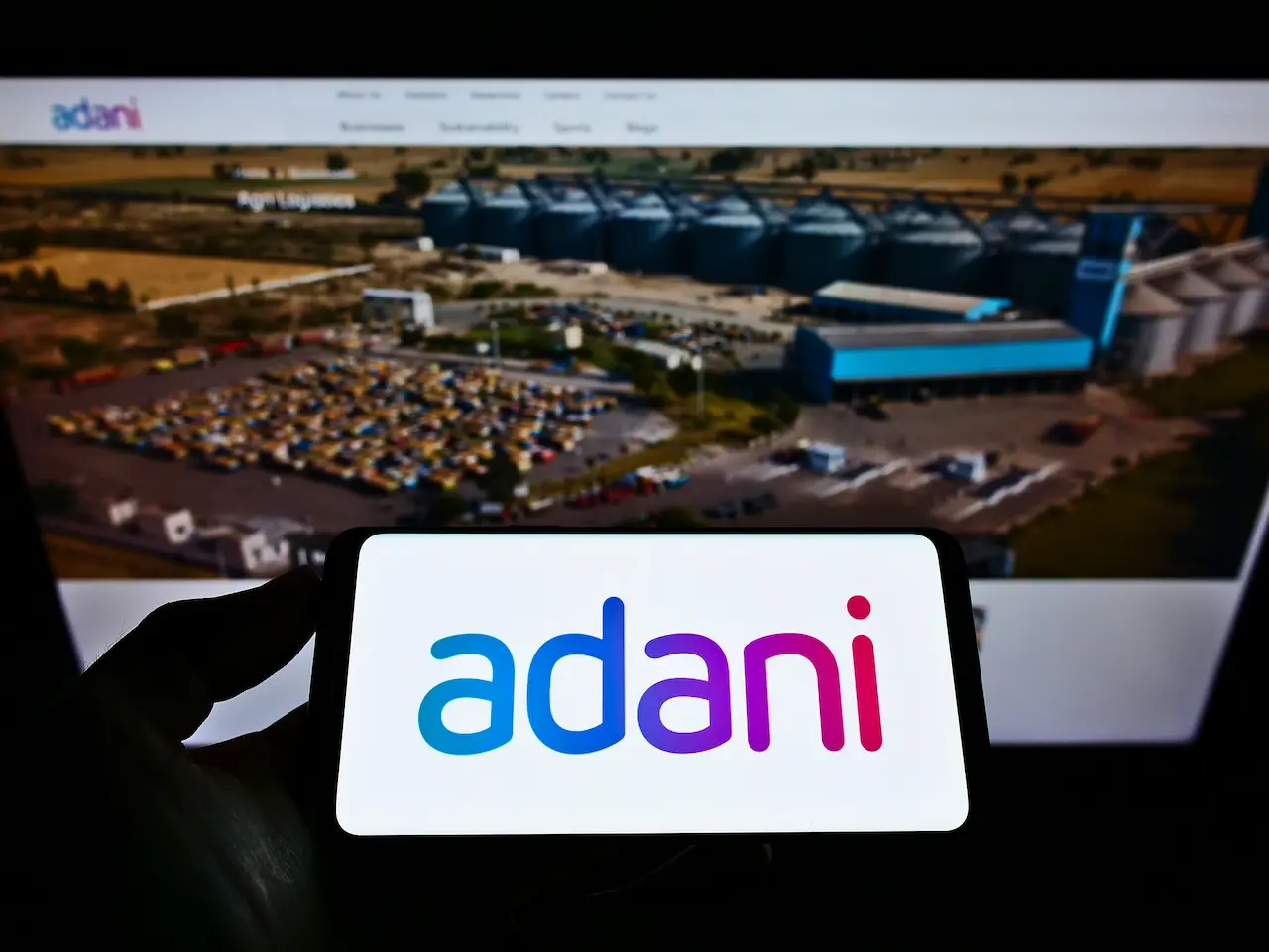 Company Logo of Adani Group 